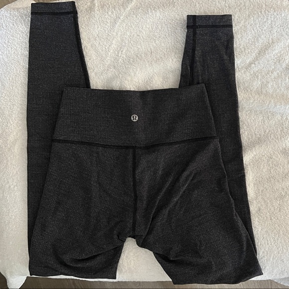 Lululemon Athletica Align lCharcoal Leggings - Picture 1 of 4